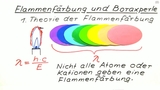 Flammenfärbung und Boraxperle Flammenfärbung und Boraxperle