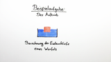 Beispielaufgabe: Der Auftrieb Beispielaufgabe: Der Auftrieb