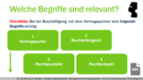 VR 4.1.2 (1) Welche Funktion hat die Bestimmung des Vertragspartners? Begriffe 1. Teil 