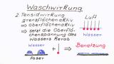 Waschwirkung