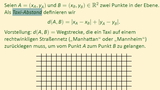 Metrische Räume (Teil 1 von 3) - Definition und Beispiele