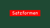Die Satzformen