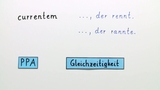 Das Partizip - Zeitverhältnisse