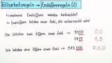 Teilbarkeitsregeln - Endziffernregeln (2)
