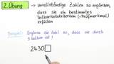 Teilbarkeit - Übungen (2)