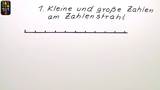Große Zahlen am Zahlenstrahl darstellen