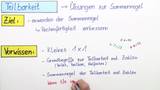 Teilbarkeit - Übungen zur Summenregel