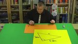 Satz des Pythagoras - Grundaufgabe 1 Teil 2 mit Zahlen