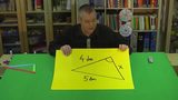 Satz des Pythagoras - Grundaufgabe 2 mit Zahlen