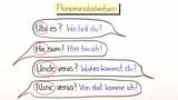Kleine Wörter – ubi, hic, unde, quo...