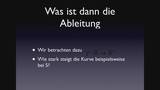 Wie kann man sich Ableitungen im mehrdimensionalen Raum vorstellen?