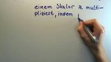Multiplizieren einer Matrix mit einem Skalar Multiplizieren einer Matrix mit einem Skalar