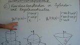 Parametrisierung von Flächen – Theorie Teil 2