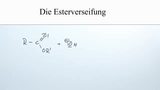 Die Esterverseifung
