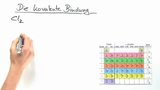 Die kovalente Bindung