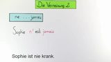 Die Verneinung im Präsens - Teil 2