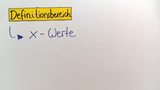 Defintionsbereich von gebrochen-rationalen Funktionen bestimmen