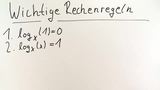 Rechenregeln mit Logarithmen