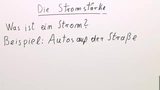 Die Stromstärke Die Stromstärke
