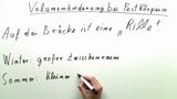 Volumenänderung bei Festkörpern