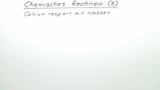 Chemisches Rechnen (5)