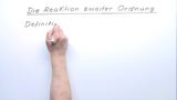 Reaktion 2. Ordnung
