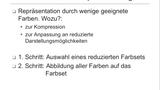 Teil 11: Farbreduktion/Farbquantisierung – Teil 1 