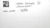 Lewis - Formeln (7) Problemfälle