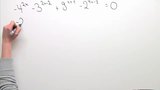 Übung zu Exponentialgleichungen 2