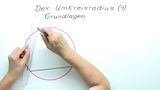 Der Umkreisradius eines Dreiecks (1) Grundlagen