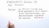 FIBONACCI - Zahlen (1) Das Problem