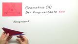 Geometrie (18) Der Kongruenzsatz sss