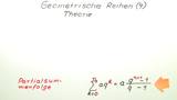 Geometrische Reihen (4) Theorie