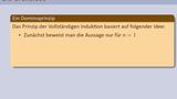 Vollständige Induktion - Beweismethode und Beispiele
