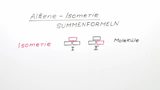 Alkene - Isomerie 