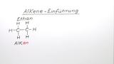 Alkene -Einführung