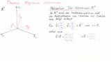 Kap3 Theorie 1: Allgemeine Vektorräume