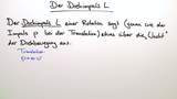 Der Drehimpuls L