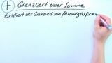 Die Grenzwertsätze