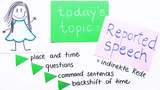 Indirekte Rede Übungsvideo / Reported speech practice video Indirekte Rede Übungsvideo / Reported speech practice video
