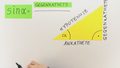 Sinus, Cosinus, Tangens eines Winkels und Einheitskreis