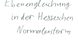 Die Hessesche Normalenform