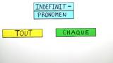 Die Indefinitpronomen tout und chaque 1