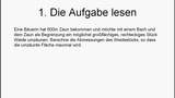 Textaufgabe zur quadratischen Ergänzung