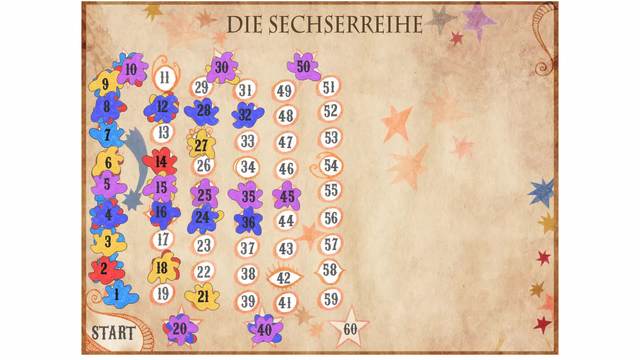 Die Sechserreihe Die Sechserreihe